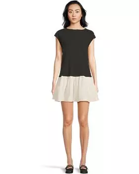 Платье Free People Enya Mini, цвет Black Combo