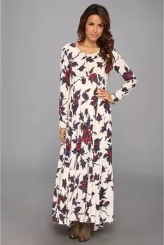 Платье Free People First Kiss Dress, цвет Cream Combo
