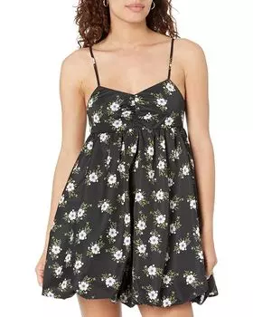 Платье Free People In A Bubble Mini, черный