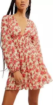 Платье Free People Keep You Mini Dress, цвет Classic Combo