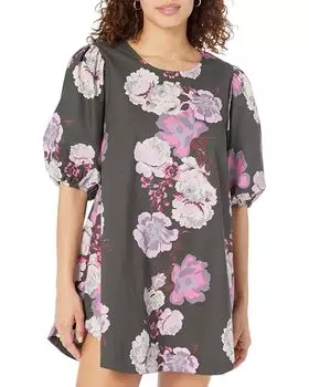 Платье Free People Maye Poplin Tunic, цвет Midnight Combo