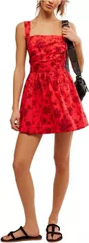 Платье Free People Meet Me in Maui Printed M, цвет Heat Wave Combo