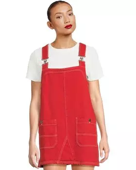 Платье Free People Overall Smock Mini, цвет Heart Eyes