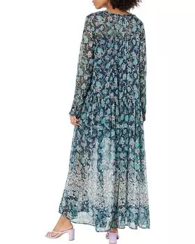Платье Free People See It Through Dress, цвет Twilight Combo