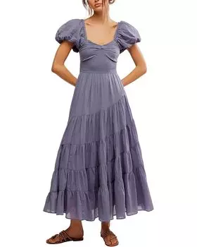 Платье Free People Sundrenched, цвет Blue Granite