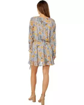 Платье Free People Teegan Mini, цвет Sky Combo