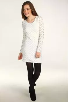 Платье Free People Wild Thing Mini Dress, белый