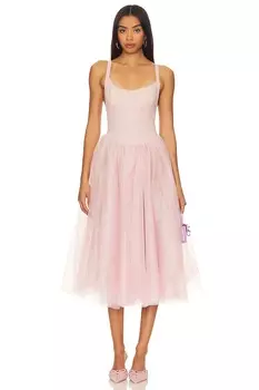 Платье Free People x Intimately FP Let's Talk Tutu Slip In Fallen Rose, цвет Fallen Rose