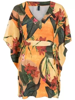 Платье Freya с цветочным принтом Lygia & Nanny, желтый