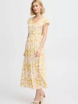 Платье фрезеен Fransa, желтый
