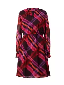 Платье Frogbox Dress, неоново-розовый