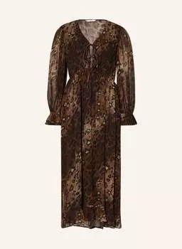 Платье FrogBox, коричневый
