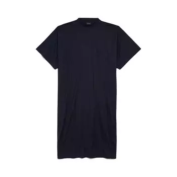 Платье-футболка BALENCIAGA, темно-синий