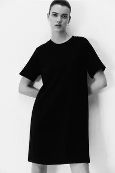 Платье-Футболка Mama с функцией кормления H&M, черный