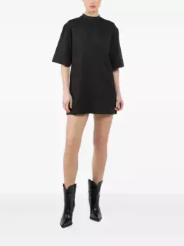 Платье-футболка мини WARDROBE.NYC, черный