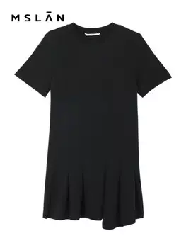 Платье-футболка MSlan, черный