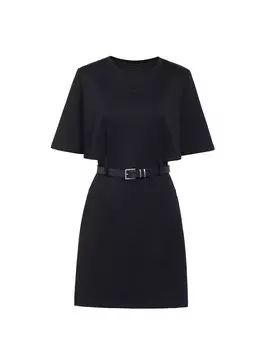 Платье-футболка Ochirly короткое, черный