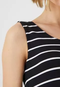 Платье-футляр 2 Pack Anna Field, черный/белый