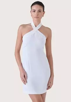 Платье-футляр ADELE ABITO Camomilla Italia, белый