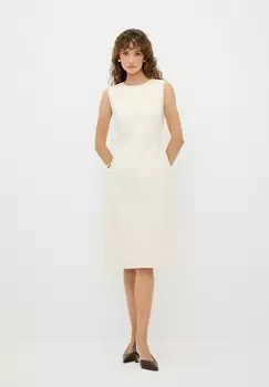 Платье-футляр adL, бежевый