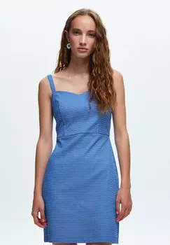 Платье-футляр adL, темно-синий