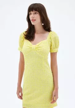 Платье-футляр adL, желтый