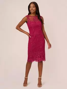 Платье-футляр Adrianna Papell, Dahlia Dusk