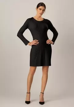 Платье-футляр Apart, черный