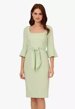 Платье-футляр BELL SLEEVE TIE FRONT Adrianna Papell, мята