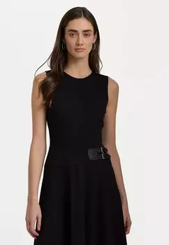 Платье-футляр CHELLIS SLEEVELESS DAY DRESS Lauren Ralph Lauren, цвет black