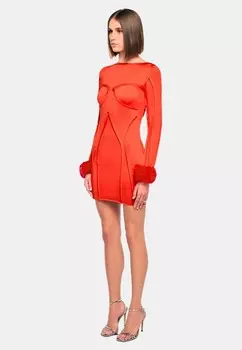 Платье-футляр CIARA OW Collection, красный