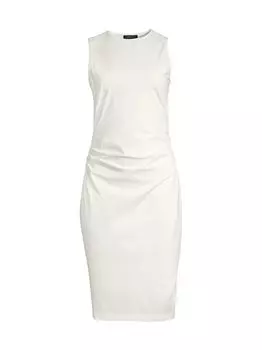 Платье-футляр Electra без рукавов Capsule 121, слоновая кость