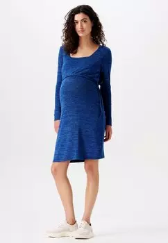 Платье-футляр Esprit STILL, цвет royal blue
