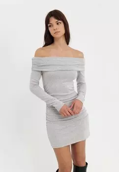 Платье-футляр Even&Odd, серый