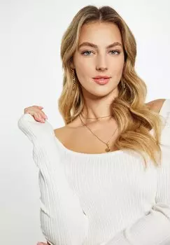 Платье-футляр faina, белый