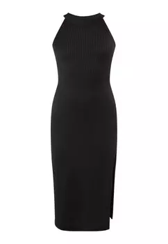 Платье-футляр faina, черный