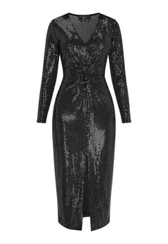 Платье футляр faina Sheath Dress, антрацит