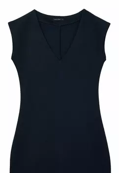 Платье-футляр FOURREAU Calliope, темно-синий