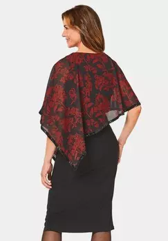 Платье-футляр GOLDNER, черный