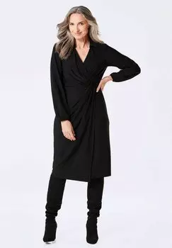 Платье-футляр GOLDNER, черный