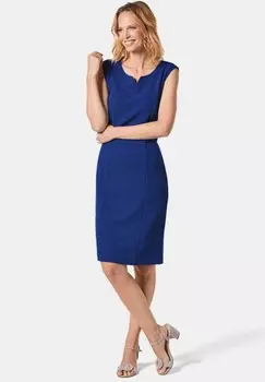 Платье-футляр GOLDNER, синий