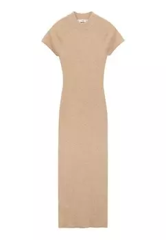 Платье-футляр GOLETIS Mango, песочный