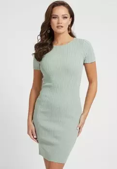Платье-футляр Guess, Зеленый
