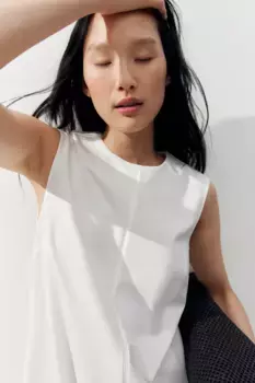 Платье-Футляр H&M, белый