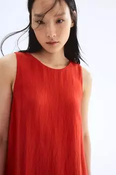 Платье-Футляр H&M, красный