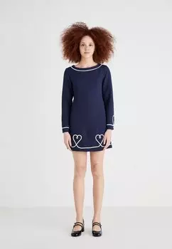Платье-футляр HARBOUR HEARTS MINI DRESS Sister Jane, темно-синий