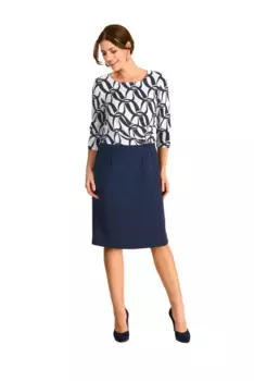 Платье-футляр HERMANN LANGE Collection "HERMANN LANGE Collection платье-футляр Эллен", синий