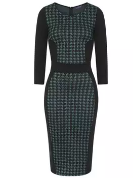 Платье-футляр HotSquash, зеленый