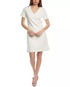 Платье-футляр Hugo Boss Dariva, белый