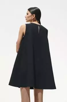 Платье-Футляр из жаккардовой ткани H&M, черный